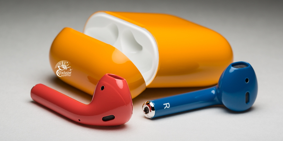 Купить Эксклюзивный AirPods Yellow